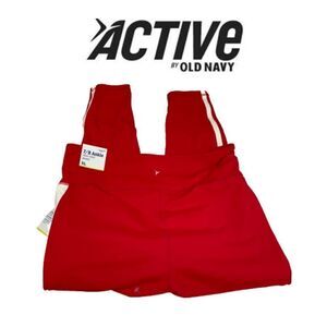 NWT Old Navy Active Compression Pants | Size S | Red Workout Leggings